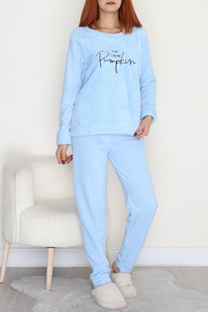 Peluş Polar Pijama Takımı Bebemavi - 50767.1961.