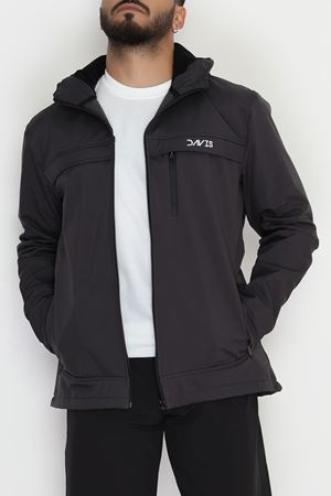 Softshell Su Geçirmez Erkek Mont Füme - 42572.2014.