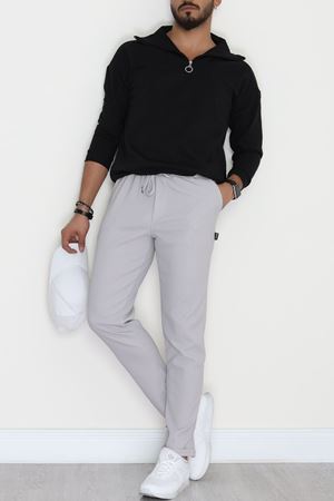 Ottoman Kumaş Erkek Pantolon Gri - 42190.1937.