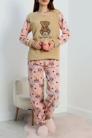 Polar Pijama Takımı Bejpembe - 50777.1773.