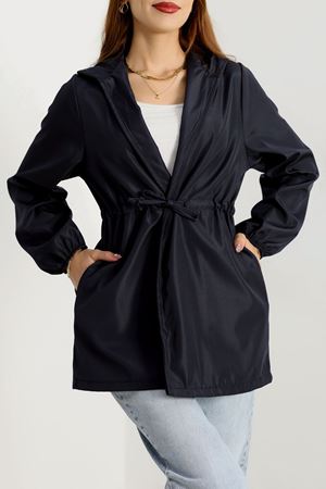 Bel Bağlamalı Astarsız Trençkot Laci - 90907.147.