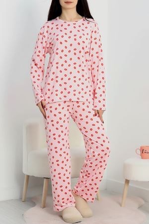 Soft Milan Alt Üst Aynı Pijama Takımı Pembedudak - 717.1287.