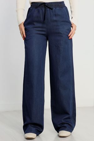 Bel Lastikli Tensel Pantolon Koyumavi2 - 41814.1431.