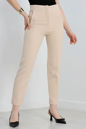 Zra Krep Havuç Pantolon Bej - 90129.1920.