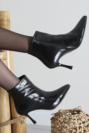 8 Cm Topuklu Bot Siyahderi - 42658.264.