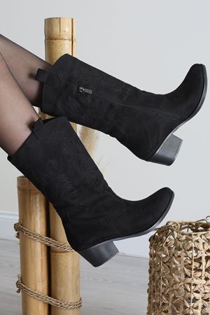 Kovboy Çizme Siyahsüet - 31568.1846.