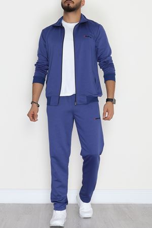 Kompakt 2 İplik Erkek Eşofman Takımı İndigo - 42155.1937.