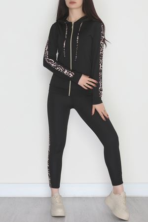 Şeritli Dalgıç Takım Siyah - 52013.1005.