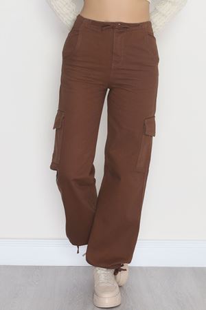 Kargo Cep Kot Pantolon Kahve - 42471.1606.
