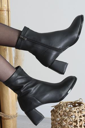 6 Cm Topuklu Bot Siyahderi - 42670.264.