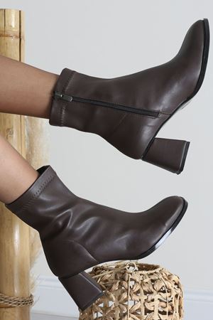 6 Cm Topuklu Bot Kahvederi - 42670.264.