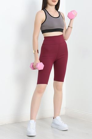 Sırtı Çapraz Kalın Askı Pedli Büstiyer Koyugri - 41310.1255.