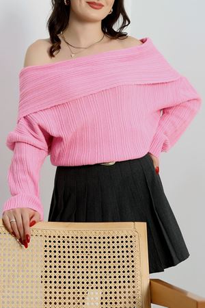 Madonna Yaka Triko Pembe - 2324.1765.