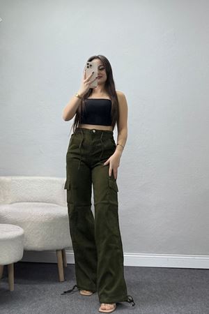 Kargo Cep Kot Pantolon Haki - 42471.1606.