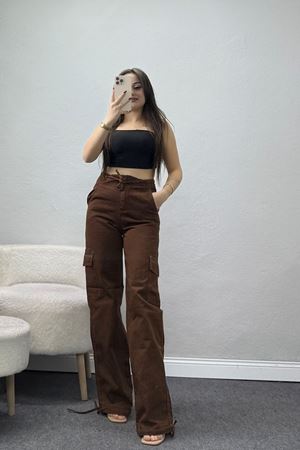 Kargo Cep Kot Pantolon Kahve - 42471.1606.