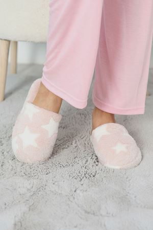 Peluş Ev Terliği Pudra - 31420.264.