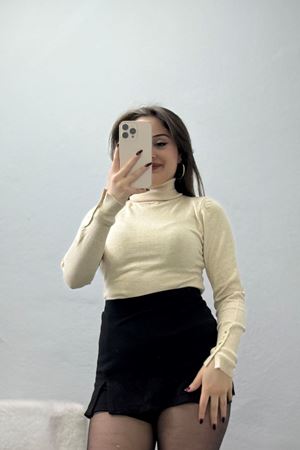 Viskon Elit Boğazlı Triko  Bej - 31057.1766.