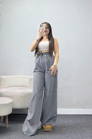 2 İplik Çımalı Eşofman Altı Füme - 52027.1857.