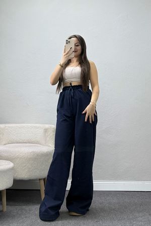 2 İplik Çımalı Eşofman Altı Lacivert - 52027.1857.