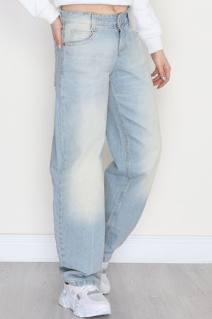 Baggy Kot Pantolon Tintyıkama - 31636.1899.