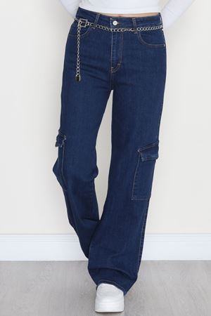 Kargo Cep Palazzo Kot Pantolon Koyumavi - 42681.1836.