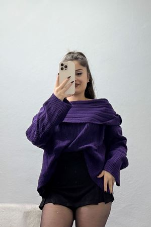 Madonna Yaka Triko Mor - 2324.1765.