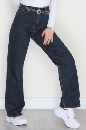 Straight Kesim Kot Pantolon Koyumavi - 42473.1606.