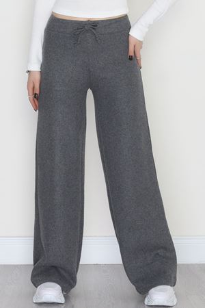 Şardonlu Selanik Kumaş Pantolon Antrasit - 51066.1837.