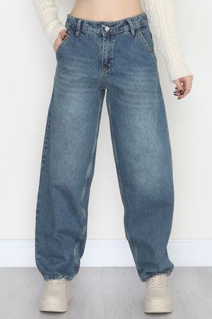 Baggy Kot Pantolon Yeşiltint - 31160.2059.