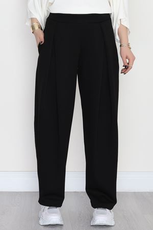 Ters Pileli Oysho Pantolon Siyah - 4082.1247.