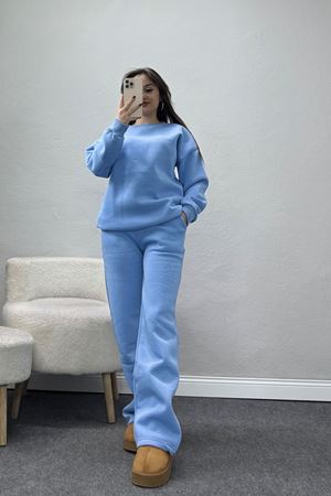 Üç İplik Eşofman Takımı Bebemavi - 70779.1878.