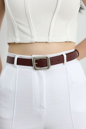 Aksesuar Kemer Bordo - 10104.1794.