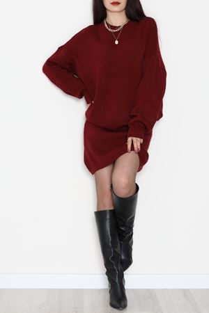 Triko Etekli Takım Bordo - 51108.1765.