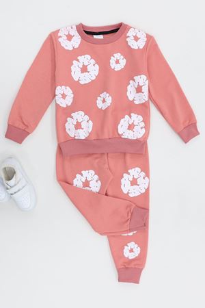 4-10 Yaş İki İp Şardonlu İkili Takım Somon - 52113.1776.