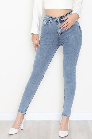 Dar Paça Kot Pantolon Mavi5 - 31593.2112.