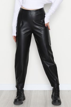 Şalvar Deri Pantolon Siyah - 51209.1779.