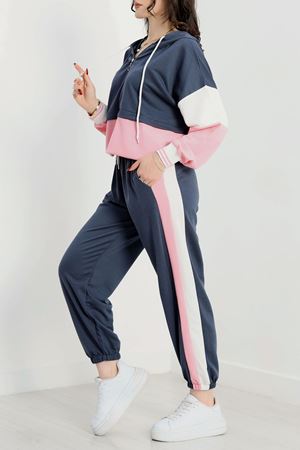 Parçalı Eşofman Takımı İndigopembe - 8122.1005.