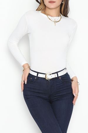 Uzun Kol Body Kırıkbeyaz - 3605.1783.