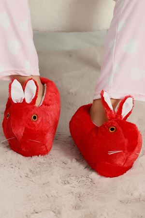 Hayvanlı Panduf Kırmızı - 31481.264.