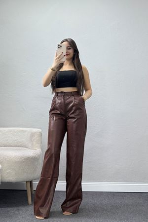 Palazzo Deri Pantolon Kahve - 51208.1779.