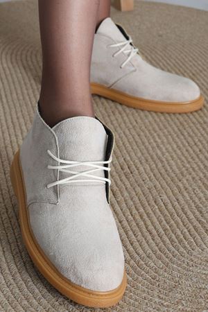 Kadın Bot Süetkrem - 31434.1846.