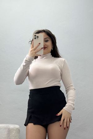 Dik Yaka Bluz Taş - 1075.2119.