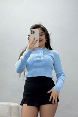 Düğmeli Triko Bebemavi - 42697.2043.