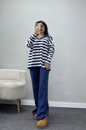 Polo Yaka Raporlu İnterlok Takım Lacibeyaz - 42738.1567.