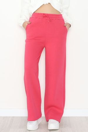 Palazzo 3 İplik Eşofman Altı Fuşya - 6000.1247.