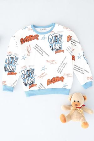 8-12 Yaş Çocuk Sweat Mavi - 325545.1576.