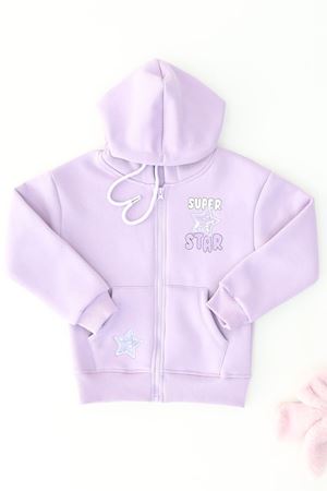 5-8 Yaş Çocuk Sweat Lila - 6264345.1576.