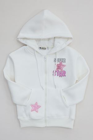 5-8 Yaş Çocuk Sweat Beyaz - 6264345.1576.