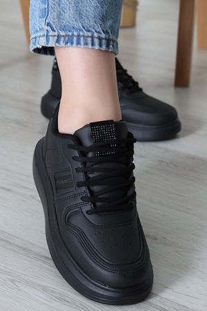 Kalın Taban Günlük Ayakkabı Siyah - 31758.264.