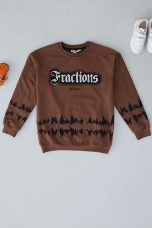 10-13 Yaş İki İplik Şardonlu Sweat Kahve - 3264128.1576.